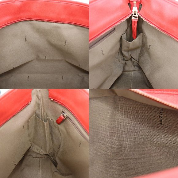 FENDI Roll Tote Zucca Canvas and Leather Tote - Picture 11 of 13